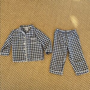Petite Plume Flannel Pajama Set (4T)
